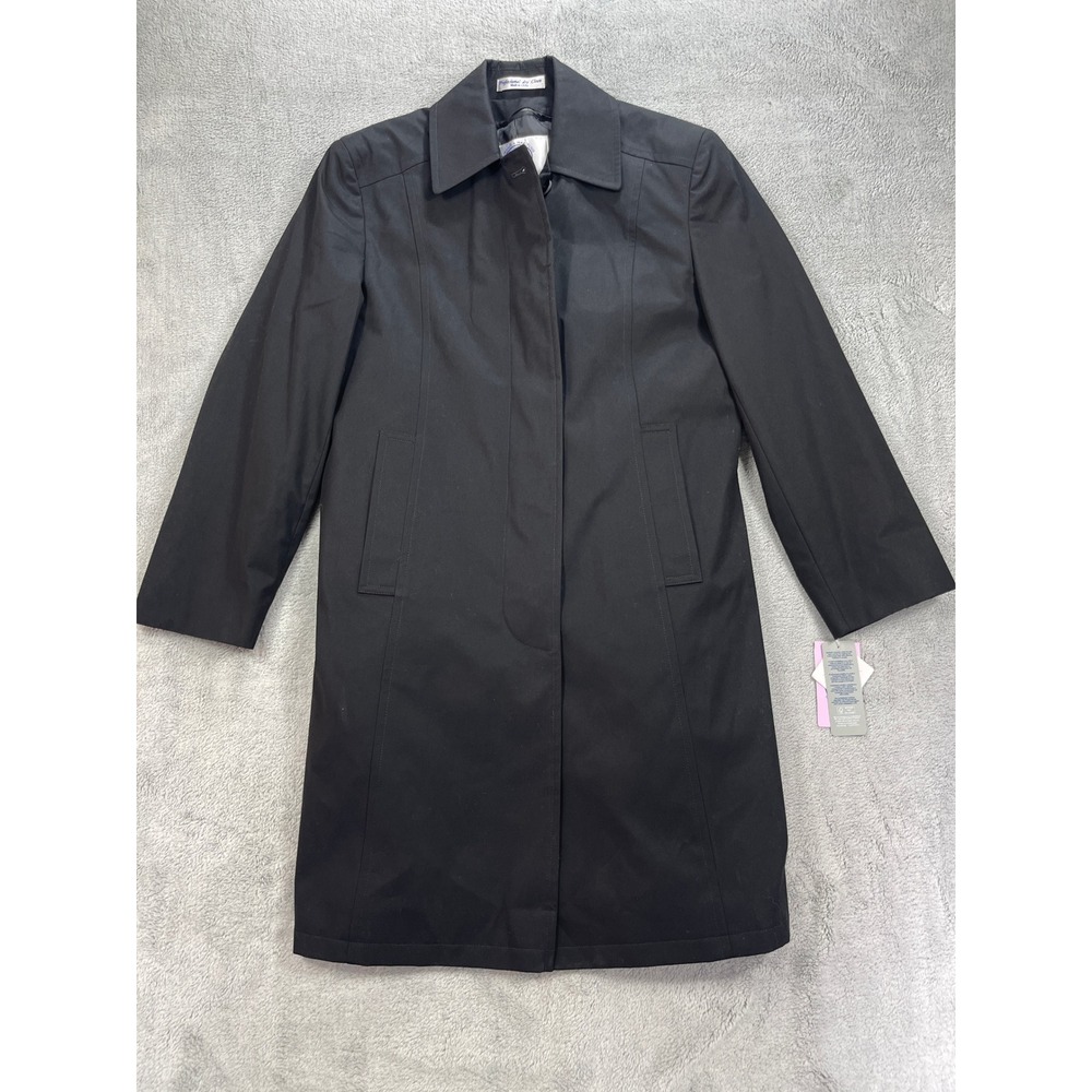 Murphy & Hartelius Trench Coat Women XS Black Lorraine 3M Thinsulate Insulated